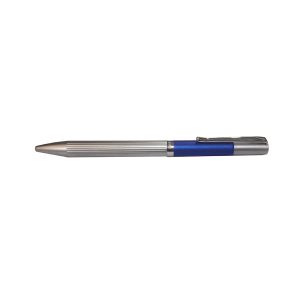 Established in the year 2009, Émonte Pens Pvt. Ltd. is an initiative by Mr. Rajiv Jain, Chairman & Managing Director of the company that endeavors to launch unique brands in the Luxury Writing Instruments segment, whilst introducing some of the world’s finest and renowned brands to our Indian patrons. Emonte Diversite Ballpoint Pen Colour : Matte Blue Lacquer  Trim : Chrome Trim Material : Metallic Metal Filling System : Ballpoint Refill