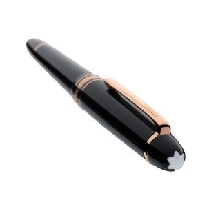 Set comes with the Montblanc Meisterstück classique rose gold-coated rollerball and Meisterstück business card holder with gusset. The cap and barrel are crafted in black precious resin featuring the white Montblanc emblem inlaid in the cap top. Business card holder made of black full-grain cowhide with Montblanc deep shine, jacquard lining with Montblanc brand name, and a Montblanc emblem with palladium finish ring, with spacious gusset for business cards, 2 pockets for credit cards, 2 additional pockets, back pocket. COLOR : Black CLIP DESCRIPTION : Rose Gold-coated clip with individual serial number BARREL DESCRIPTION : Black precious resin CAP DESCRIPTION : Black precious resin inlaid with Montblanc emblem MATERIAL: Bovine leather LEATHER : Full-grain cowhide with Montblanc deep shine, chrome-tanned, dyed through LINING: Jacquard lining with Montblanc brand name Made in GermanySet comes with the Montblanc Meisterstück classique rose gold-coated rollerball and Meisterstück business card holder with gusset. The cap and barrel are crafted in black precious resin featuring the white Montblanc emblem inlaid in the cap top. Business card holder made of black full-grain cowhide with Montblanc deep shine, jacquard lining with Montblanc brand name, and a Montblanc emblem with palladium finish ring, with spacious gusset for business cards, 2 pockets for credit cards, 2 additional pockets, back pocket. COLOR : Black CLIP DESCRIPTION : Rose Gold-coated clip with individual serial number BARREL DESCRIPTION : Black precious resin CAP DESCRIPTION : Black precious resin inlaid with Montblanc emblem MATERIAL: Bovine leather LEATHER : Full-grain cowhide with Montblanc deep shine, chrome-tanned, dyed through LINING: Jacquard lining with Montblanc brand name Made in Germany