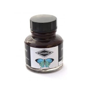 Diamine brand ink has a long and rich history, dating back to 1864. Diamine ink is produced in the UK and is made with a gentle formula safe for all fountain pens. It has quickly become one of the most popular and sought-after brands around. A wide selection of ink colors is available. Diamine fountain pen ink is a water based inks Acrylic ink supplied in a glass bottle. Use with dip pens and brushes; not suitable for use in fountain pens. Vegan-friendly. The fountain pen inks are completely non-toxic and offer excellence in free flowing ink. Available in 22 colours in 30ml glass bottles.