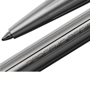 Porsche Design is reminiscent of the luxury brand's first writing tools Porsche Design presents the new P'3125 Slim Line range of writing tools. Their sleek elegance and timeless lines are reminiscent of the Classic line, the first range of writing tools from the luxury brand Porsche Design, which were characterised by a strongly geometric, cylindrical design.  The brand new P'3125 Slim Line range of writing tools reinterprets the world of writing culture. All the writing tools in the range are made of polished palladium plated brass and finished with a precisely milled groove on the barrel and cap. The clip is made of a special copper alloy, renowned for its strength and robustness. Leek geometric, cylindrical design in a timeless style Ultra-slim retractable clip Button on barrel to keep pen from rolling away Uses standard refills Unique cap insert to prevent drying Made in Germany