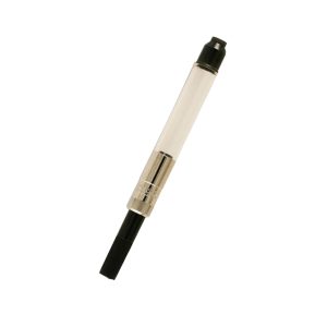 Experience fine writing with Waterman converter. It is a standard piston plastic converter for most Waterman fountain pens. A simple plunger is driven ink container refills easily to use liquid ink neatly and conveniently with your fountain pen. Waterman Converter for Fountain Pen best suited for waterman Ink from bottle. Simple plunger driven ink container refills easily to use liquid ink neatly and conveniently with your fountain pen. This converter fits all WATERMAN fountain pens. Standard International Size