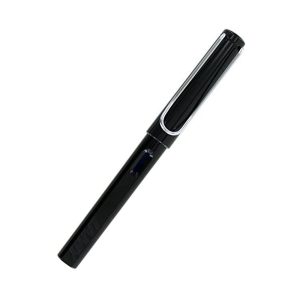 LAMY safari black Fountain pen B The LAMY safari is a timelessly modern pen for the young – and the young at heart – and is in a class of its own. It created a stir during its market launch at the beginning of the eighties with its avant-garde design and its prominent, spring-loaded clip. It also features extraordinary robustness. Additional writing systems and continuously new product colours have made the LAMY safari a global success and a modern design classic that has established itself as a much sought-after lifestyle product in many countries around the world. Sturdy plastic, shiny black / metal clip / ergonomic grip / steel nib, polished / with ink cartridge LAMY T 10 blue / with converter Z 28