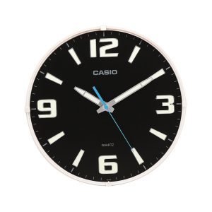 CASIO IQ-63-1DFA - WCL53 Neobrite hour markers and hands, Stylish timekeeping in a choice of white and black, Key Features, Case / bezel material: Resin, Neobrite, Luminous paint hour markers and hands (Neobrite) Colour : Black Material : Resin  Accuracy: 20 seconds per month Approx. battery life: 12 months on R6P Size of case / Total weight Size of case : 308x308x49mm Total weight : 760g Neobrite hour markers and hands Stylish timekeeping in a choice of white and black