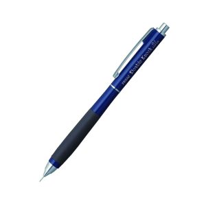 Mechanical Pencil Double Knock Classic mechanical pencil with easy-to-retract double knock mechanism. Comfortable rubber grip. High-grade metal tip, clip and push-button. Dark Blue Classic mechanical pencil with easy-to-retract double knock mechanism. Comfortable rubber grip. High-grade metal tip, clip and push-button. 0.7mm Lead  4mm fixed guide pipe is suitable for precise drawing ideal use with a ruler. Made in Japan