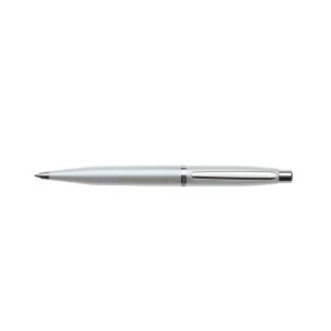 The Popular Sheaffer VFM Makes An Impact With Its Modern, Tapered Silhouette. It Comes In A Wide Range Of Finishes From Creative And Colourful To Smart And Sophisticated. Its Performance Is Backed By The Sheaffer White Dot, An Instantly Recognisable Symbol Of Writing Excellence. Modern profile that makes a statement Tapered silhouette Strobe Silver with Chrome-Plated Trim Features the Sheaffer White Dot, the trademark symbol of writing excellence Smooth click propel/repel mechanism The Sheaffer® VFM ballpoint pen is fitted with a black Medium K-Type ballpoint refill. The pen is compatible with all Sheaffer K-type refills.