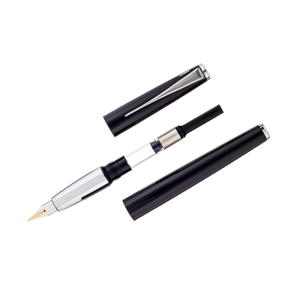 Lamy Studio 068 Piano Black Finish Fountain Pen - 14Kt Gold Medium