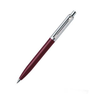 FUN CLICK-TOP WITH RETRO FLAIR The Sheaffer Sentinel collection features cool and colorful ballpoints for everyday writing with a familiar, retro-inspired click-top design. Slim profile with classic styling Retro-inspired click-top design Reliable everyday writing instrument Burgandy barrel with Brushed Chrome-plated cap featuring Chrome-plated appointments Click propel/repel mechanism Fitted with a Medium K Style Ballpoint Refill Specially formulated ink flows flawlessly for a smooth writing experience Presented in Hangsell Pack