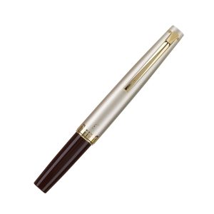 Pilot Elite 95s is a reprint based on the design of the second generation 1964 model, inheriting the DNA of "Elite S". The total length of 119 mm at the time of carrying is a short size according to the depth of the chest pocket of the shirt, but when writing, by attaching a long cap to the rear, it will be a standard size that is easy to write. In addition, the body weight 15g that does not feel the weight even if I put it in the pocket of the shirt. The body design follows the good old Showa taste of "Elite S", and the color is in addition to the traditional black, we have prepared a new deep red. Pilot Elite 95s Fountain Pen Deep Red comes with Gold Plated trims and is Cartridge, Converter (Included) filling mechanism. It is enhanced with a inlaid 14K Gold nib made in-house by Pilot. It comes packaged in a nice and elegant gift box. Model : Elite 95s Deep Red (FES-1000G-DR-M) Resin burgundy barrel and ivory aluminium cap with gold plated trims Pocket sized fountain pen very easy to carry. Material: Aluminium / Resin Fountain pen with 14K Gold nib and ebonite feed. Converter is included with the pen. Nib: 14Kt Gold Medium Nib Inlaid 14kt gold nib for exquisitely smooth writing Brand Origin: Japan