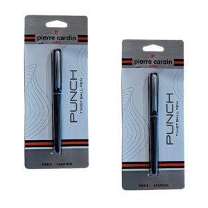 Designed by renowned brand Pierre Cardin Paris, this ball pen features a unique punch twist mechanism for easy use. Its sleek design and high-quality material make it a luxurious addition to any writing collection. Perfect for professionals and everyday use, this pen ensures smooth and effortless writing. Black Metal Body with Chrome Trim Twist Mechanism Punch Twist Pen Gives You The Smooth Writing Experience For Comfortable Writing. This pen features a sleek and contemporary design, characterized by its polished finish and refined lines. The barrel is crafted from durable materials, giving it a solid and luxurious feel in hand. These writing implements have an easy-to-hold, ergonomic grip that gives you control over your lines. and easy to transport These writing implements are the ideal present for the guest book table at events like conventions and parties.