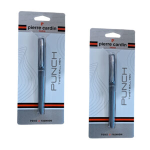 Designed by renowned brand Pierre Cardin Paris, this ball pen features a unique punch twist mechanism for easy use. Its sleek design and high-quality material make it a luxurious addition to any writing collection. Perfect for professionals and everyday use, this pen ensures smooth and effortless writing. Grey Metal Body with Chrome Trim Twist Mechanism Punch Twist Pen Gives You The Smooth Writing Experience For Comfortable Writing. This pen features a sleek and contemporary design, characterized by its polished finish and refined lines. The barrel is crafted from durable materials, giving it a solid and luxurious feel in hand. These writing implements have an easy-to-hold, ergonomic grip that gives you control over your lines. and easy to transport These writing implements are the ideal present for the guest book table at events like conventions and parties.