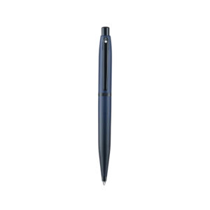 ALWAYS APPROPRIATE The popular Sheaffer VFM makes an impact with its modern, tapered silhouette. It comes in a wide range of finishes from creative and colorful to smart and sophisticated. Its performance is backed by the Sheaffer White Dot, our symbol of writing excellence. Modern profile that makes a statement Charming cup and heart insignia printed on the back Comes in a variety of finishes to suit any taste Gradient blue in matte finish with matte black trims Features the Sheaffer White Dot, the trademark symbol of writing excellence Click propel/repel mechanism Specially formulated ink flows flawlessly for a smooth writing experience Fitted with a Medium 'K' Style Ballpoint Refill Pen, Warranty Card, Information Card and Gift Box