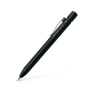 Grip 2011 mechanical pencil, 0.7 mm, black The Grip 2011 concept clearly convinces with its appealing grip design in classic colors and sophisticated ergonomics. The characteristic dots match the shaft in color. Ergonomic triangular shape for tireless writing Soft grip zone for a secure, non-slip grip Extra long, twist-out eraser Break-resistant 0.7 mm lead for optimum writing Refills and spare erasers available Barrel colour: black