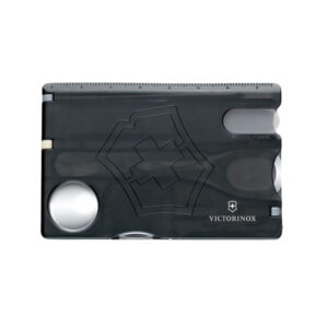 The Swiss Card with Glass Nail File You'll be amazed at how many tools we've packed into the Swiss Card. And you'll be surprised at how often you need one of those tools tucked away inside. With its clever, award-winning design and incredible functionality, you'll enjoy each time you need to take it out. And now, with help from its glass nail file, the Swiss Card helps you stay well-groomed and good to go. Product Code : 0.7240.T3 Screwdriver 3mm / Screwdriver 5mm / Scissors / Glass nail file / Phillips screwdriver 00/0 / Phillips screwdriver 1/2 / Magnifying glass / Ruler (cm) / Ruler (in) / Pin / Tweezers / Toothpick / Pressurized ballpoint pen Recipient of the Red Dot Award: Product Design 2015 Swiss made functional companion with 13 functions Includes resistant glass nail file and scissors