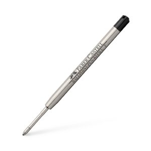 Spare refill ballpoint pen, large-capacity refill F, black Document-proof large capacity refill with metal tip Lightfast Line width F Ink colour black Writing colour: black